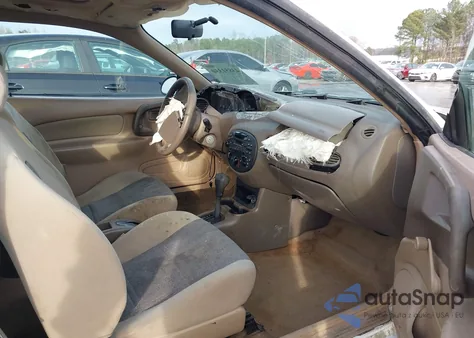 2002 Ford Escort Zx2 из США, поврежденный, VIN 3FAFP113X2R221988